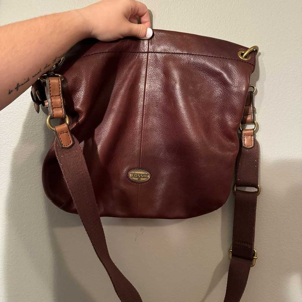 Fossil Women’s Long Live Vintage Leather Explorer… - image 2