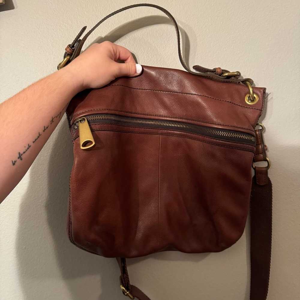 Fossil Women’s Long Live Vintage Leather Explorer… - image 5