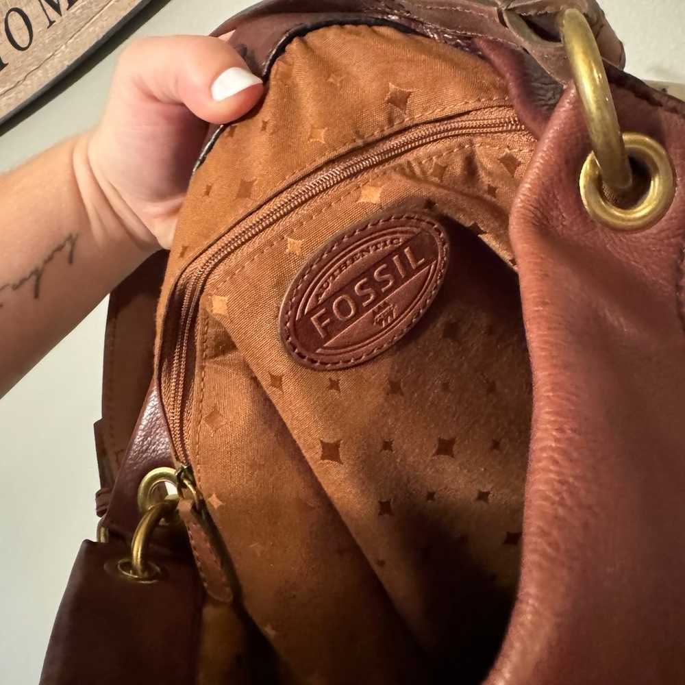 Fossil Women’s Long Live Vintage Leather Explorer… - image 6