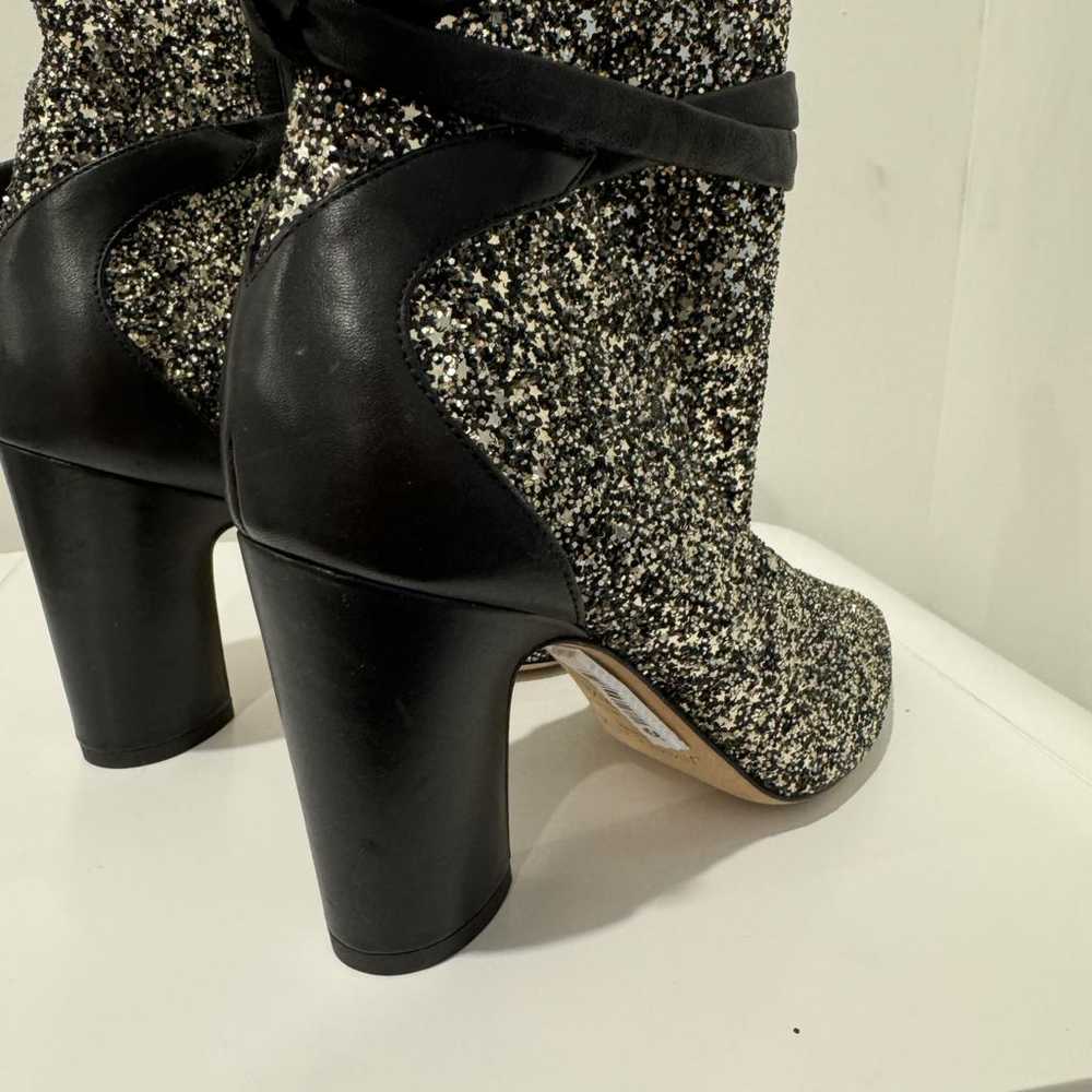 Jimmy Choo Glitter boots - image 5