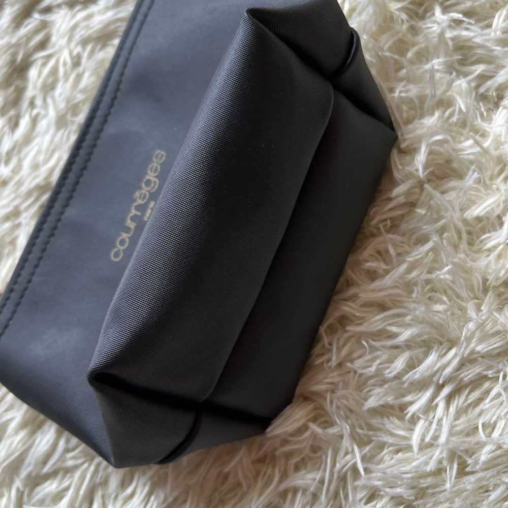 Courreges mini pouch black cosmetics pouch access… - image 4