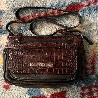 Vintage Brighton Croc Crossbody