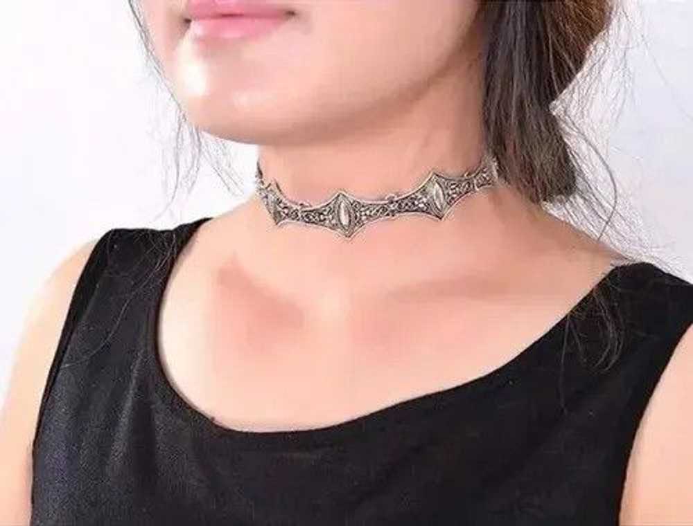 Chain × Jewelry × Streetwear Tibetant Choker Neck… - image 2