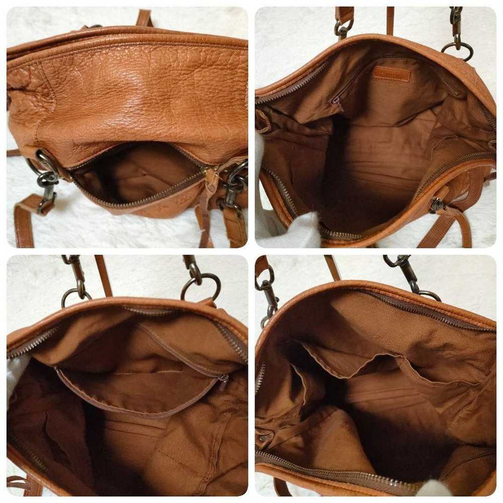 【russet☆Tote Bag】2WAY Shoulder Bag All Leather A4… - image 10