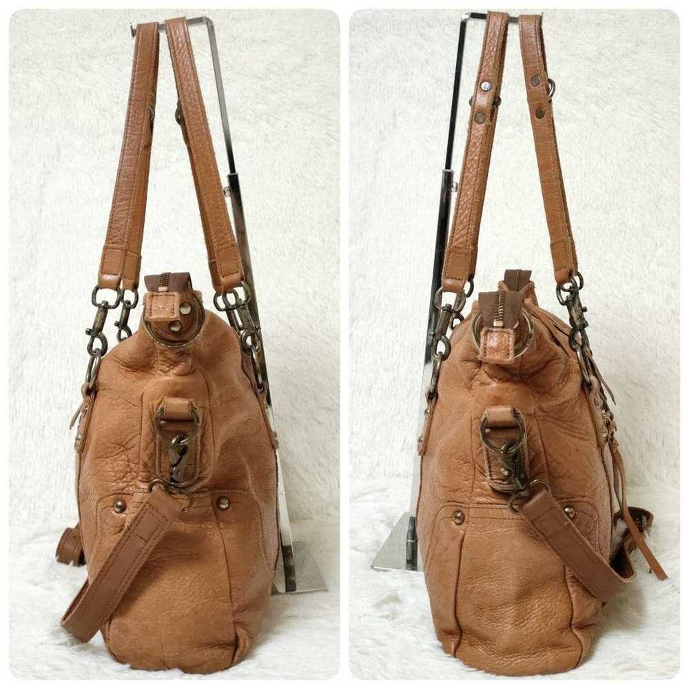 【russet☆Tote Bag】2WAY Shoulder Bag All Leather A4… - image 5