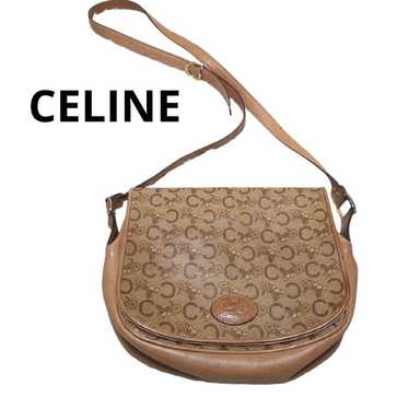 CELINE Celine Sangle PVC Leather Shoulder Bag Car… - image 1