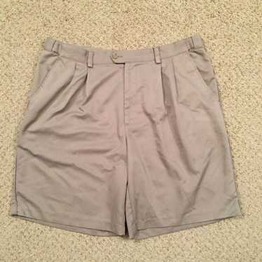 Izod Izod XFG Chino Shorts Mens Size 36 Beige Ple… - image 1