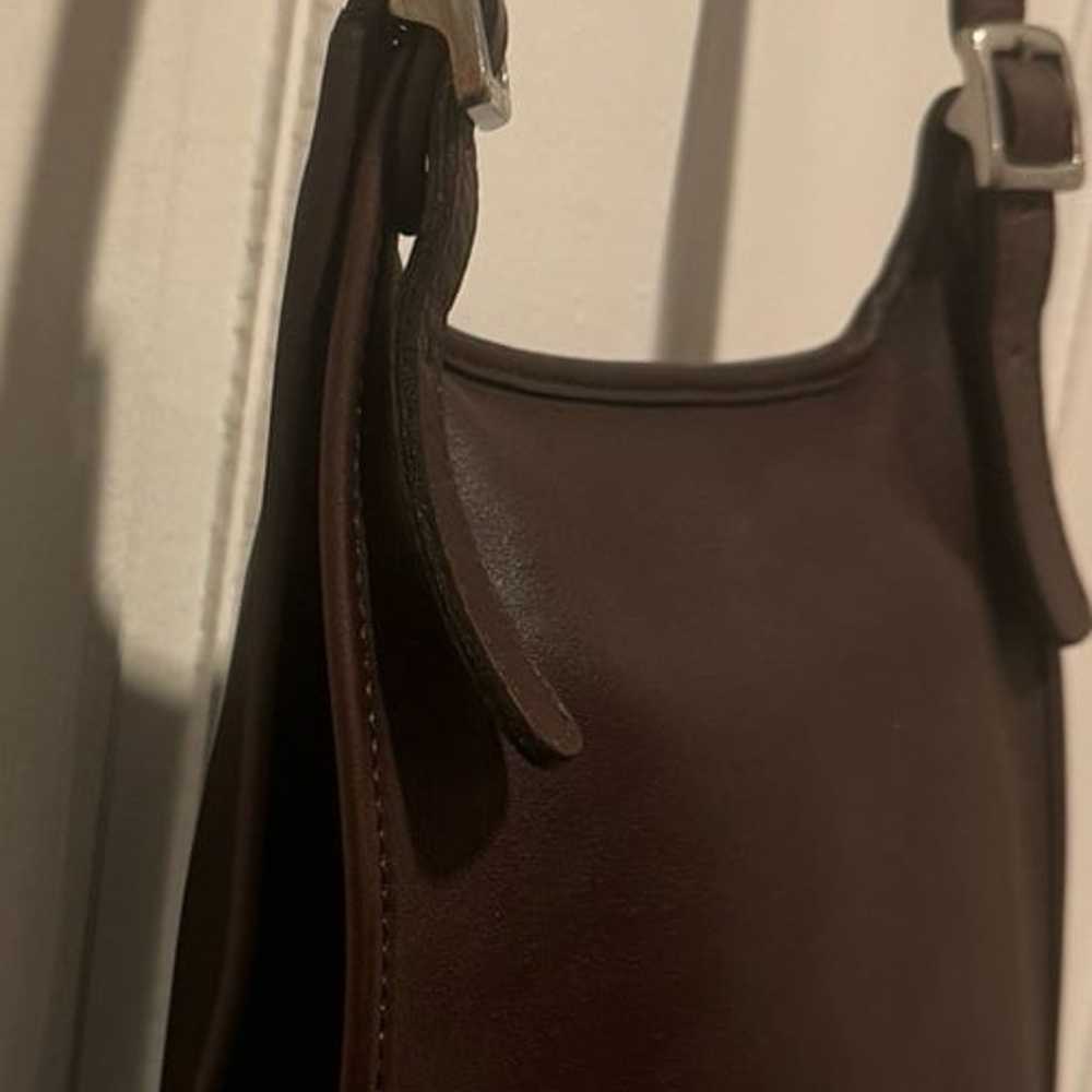 Pre-Loved Vintage COACH Brown Small Hippie Flap - image 4