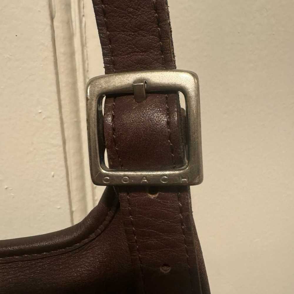 Pre-Loved Vintage COACH Brown Small Hippie Flap - image 5