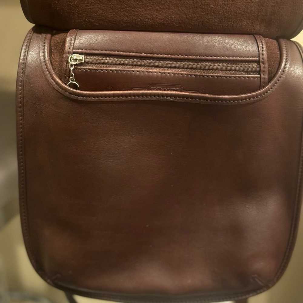 Pre-Loved Vintage COACH Brown Small Hippie Flap - image 6