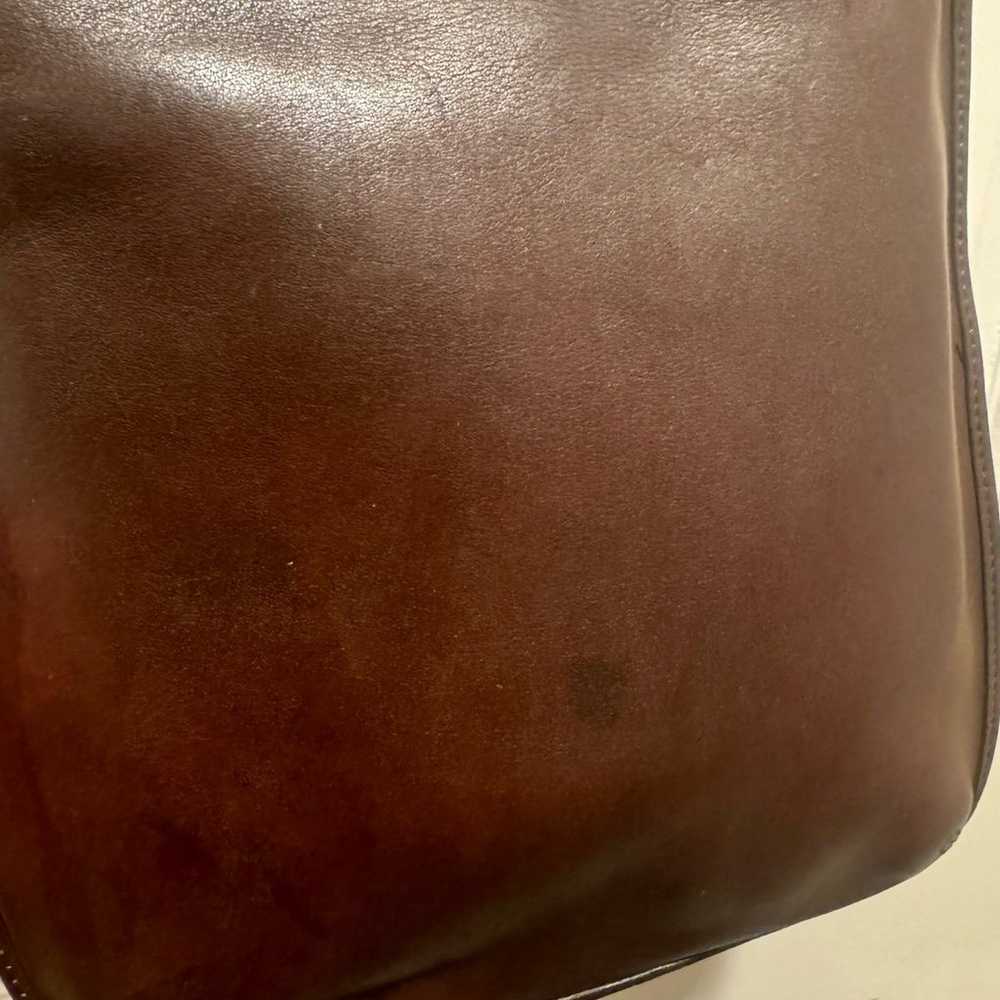 Pre-Loved Vintage COACH Brown Small Hippie Flap - image 8