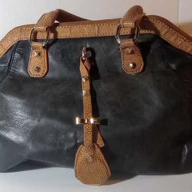 Henri Bendel New York Vintage Leather Hand Bag - image 1