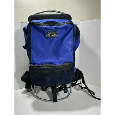 Jansport Rainier External selling Frame Backpack Hiking Mountaineering Teal Tall 42800