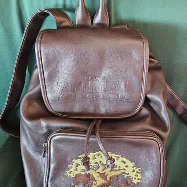 Vintage Animal Kingdom Leather Backpack Vintage D… - image 1