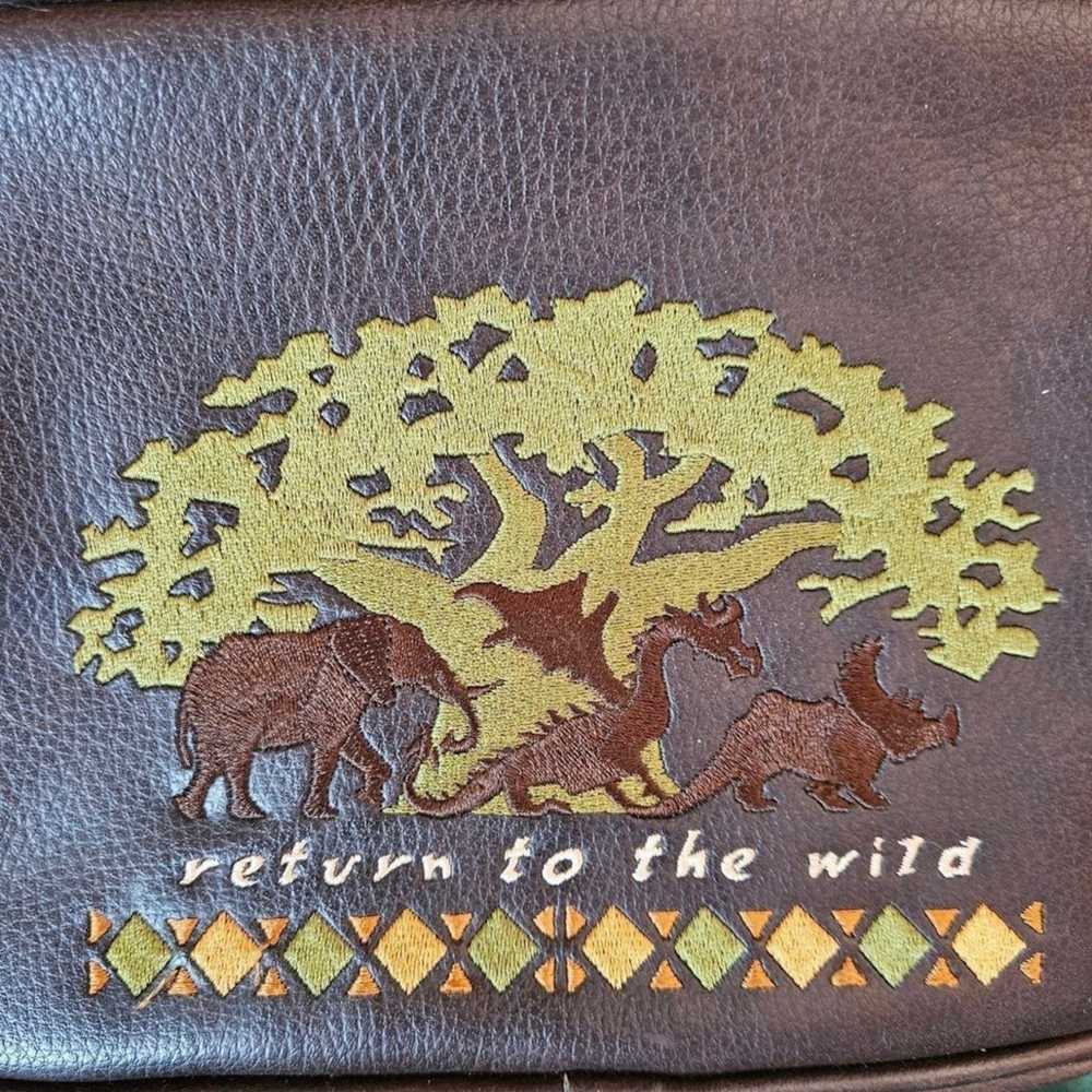 Vintage Animal Kingdom Leather Backpack Vintage D… - image 3