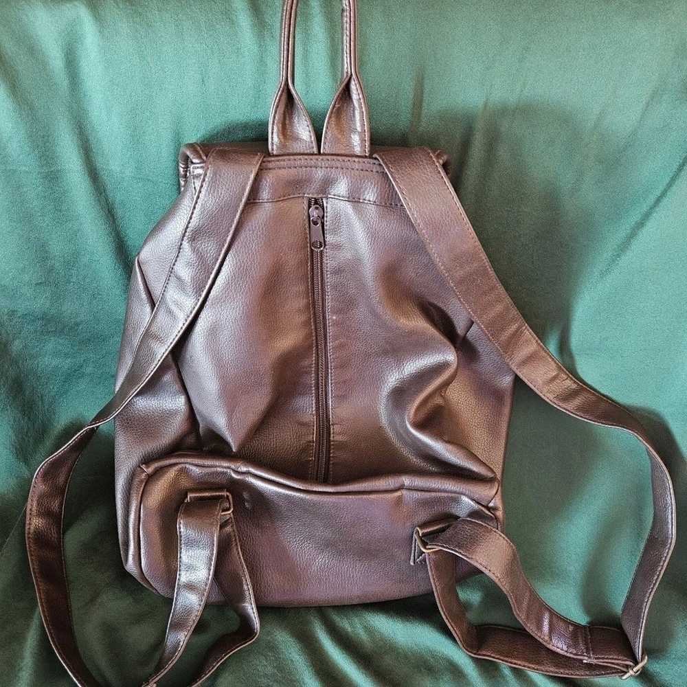 Vintage Animal Kingdom Leather Backpack Vintage D… - image 4