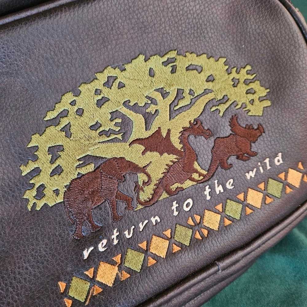 Vintage Animal Kingdom Leather Backpack Vintage D… - image 8