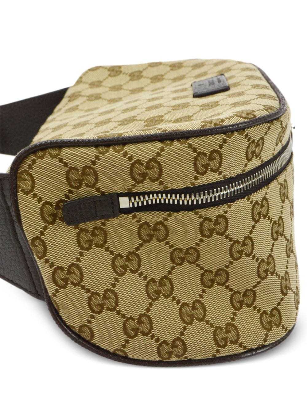 Gucci Pre-Owned 1990-2000s GG canvas belt bag - N… - image 3