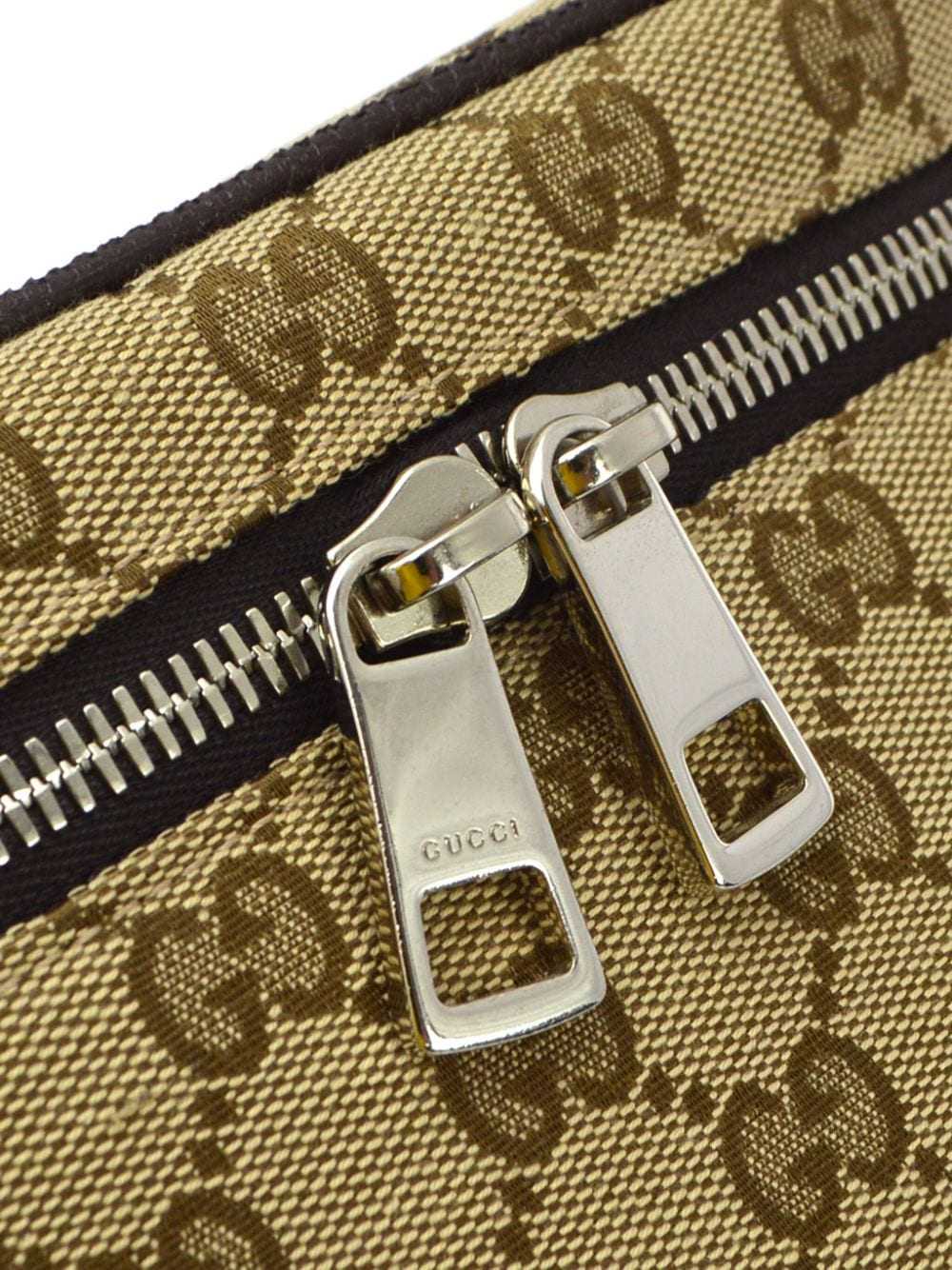 Gucci Pre-Owned 1990-2000s GG canvas belt bag - N… - image 5