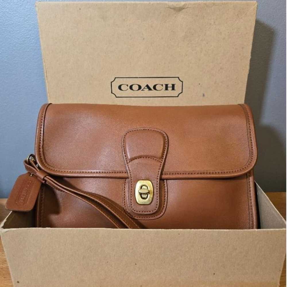 Vintage Coach Casual Clutch 9837 EUC w Box - image 1