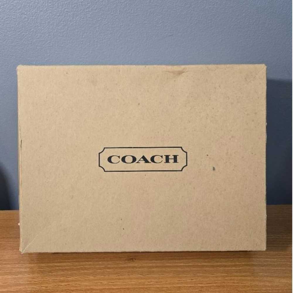 Vintage Coach Casual Clutch 9837 EUC w Box - image 6