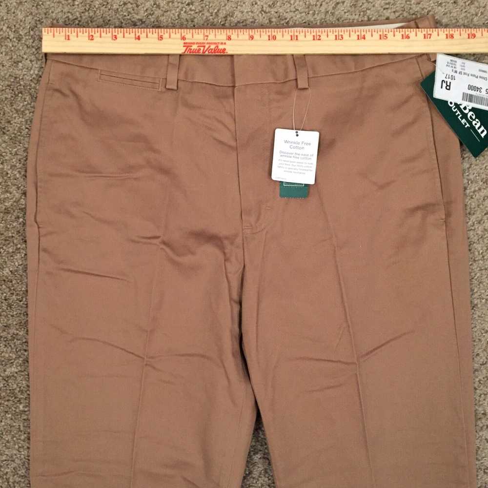 Vintage LL Bean Pants Men's 34x29.5 Dress Chino B… - image 2