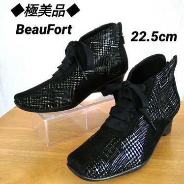 Brand new ◆ BeauFort Bootie Short Boots Black - image 1