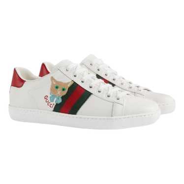 Gucci Ace leather trainers - image 1