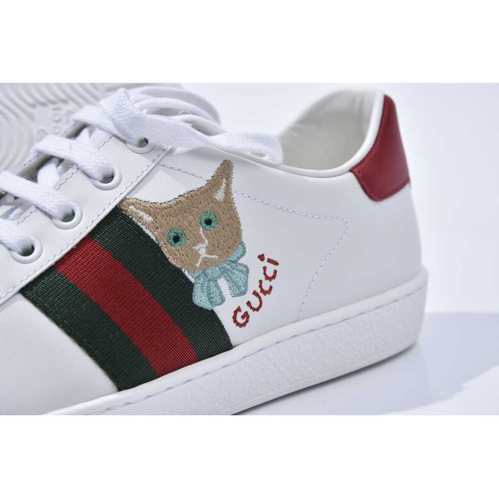 Gucci Ace leather trainers - image 6