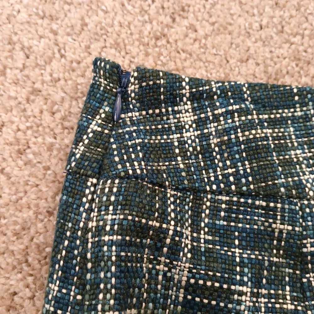 Vintage The Limited Skirt Size 0 Knee Length Blue… - image 7