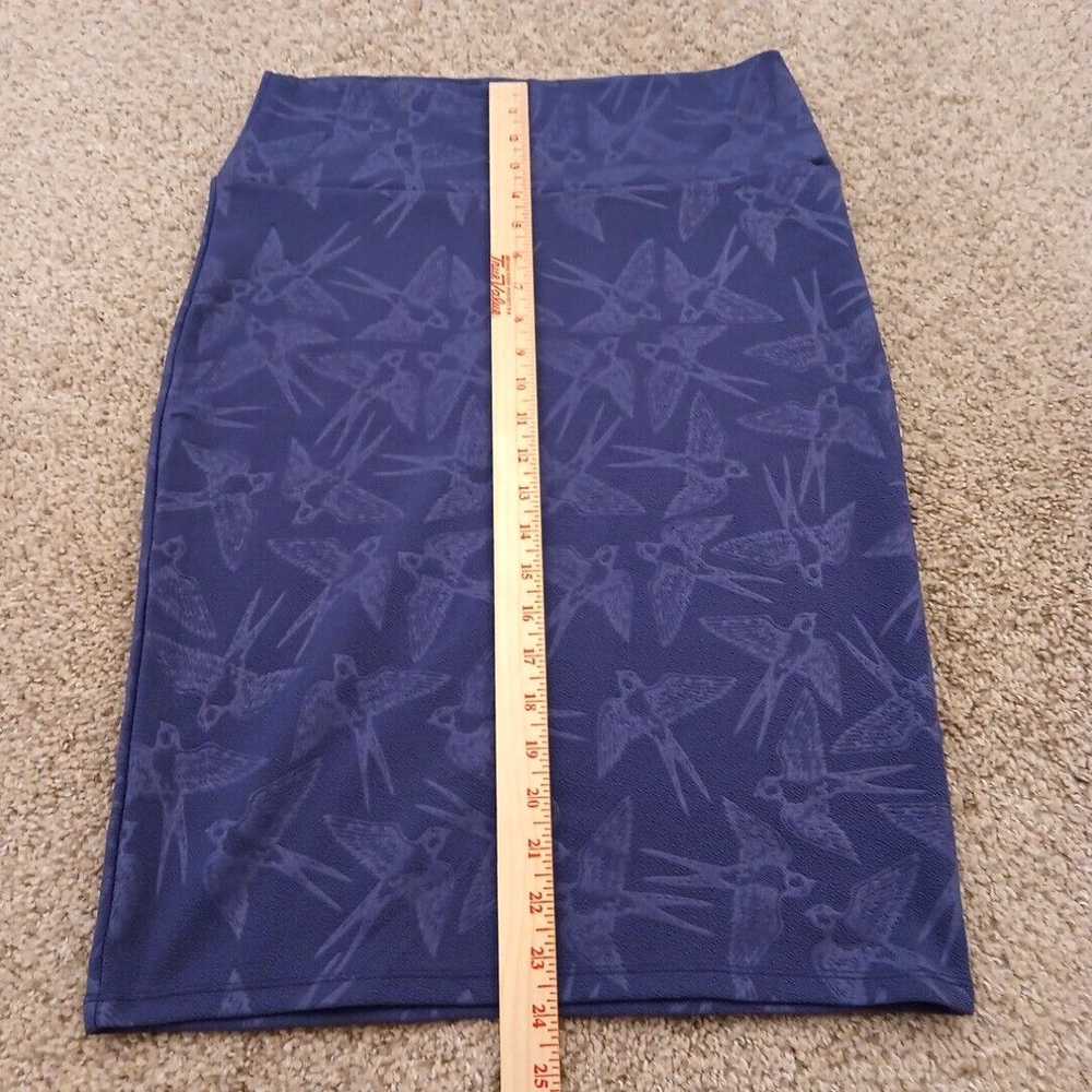 Vintage LuLaRoe Cassie Skirt Medium Purple Geomet… - image 4