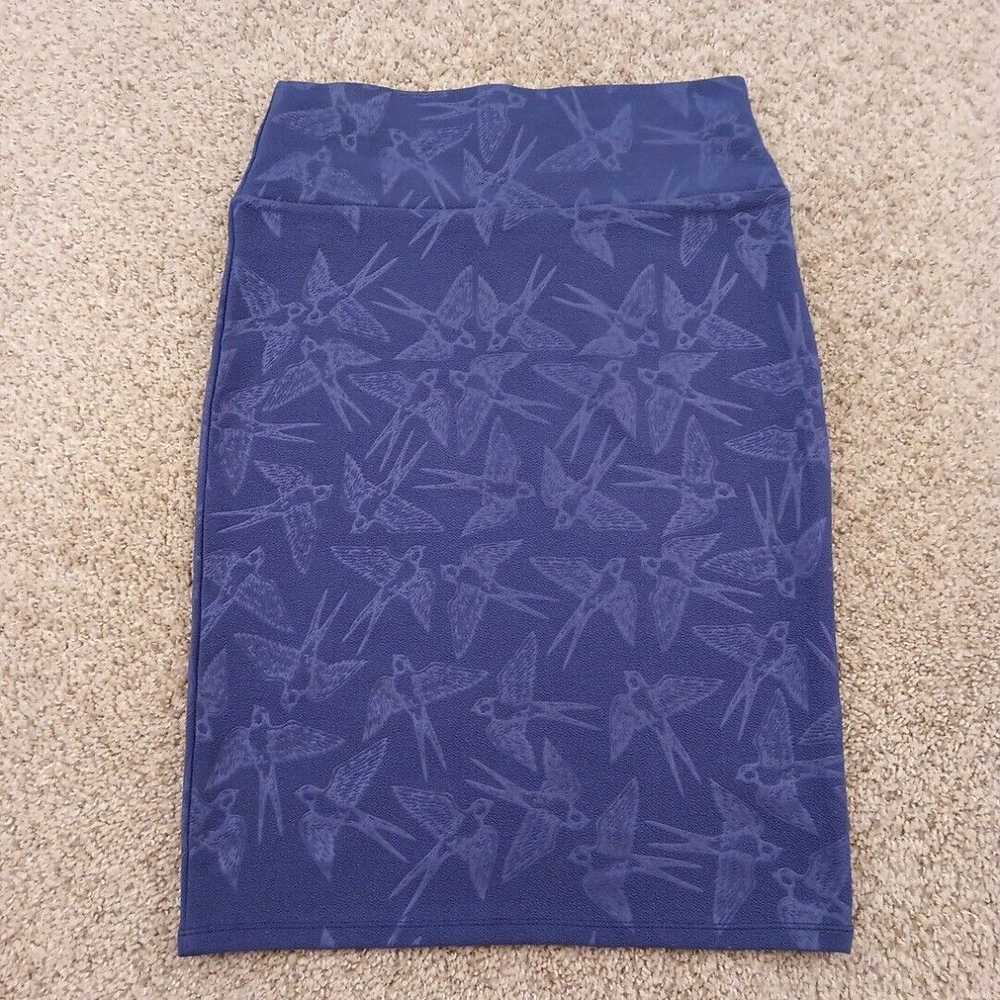 Vintage LuLaRoe Cassie Skirt Medium Purple Geomet… - image 6