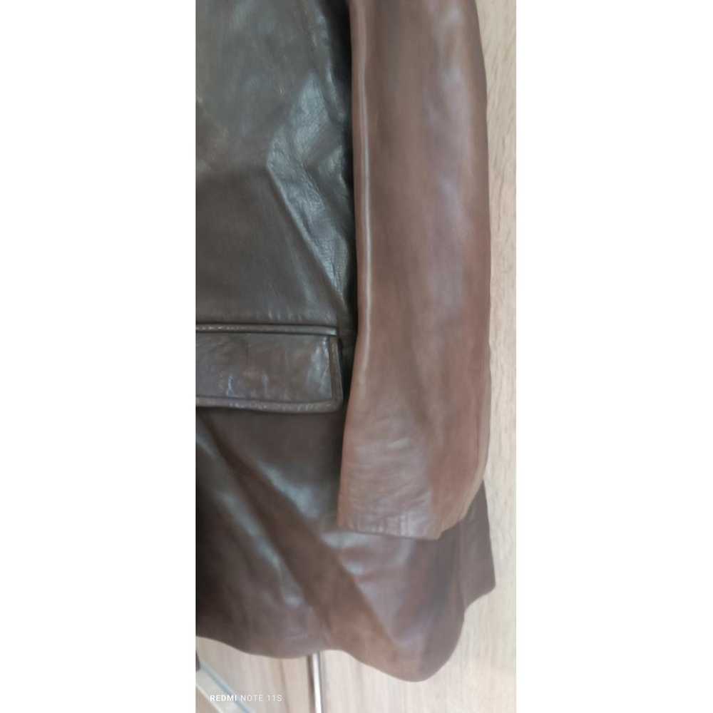 Jil Sander Leather coat - image 3