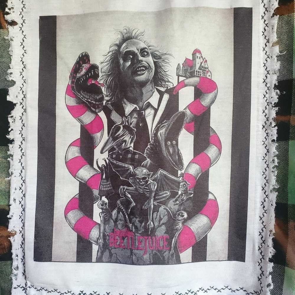 Beetlejuice Flannel - image 3