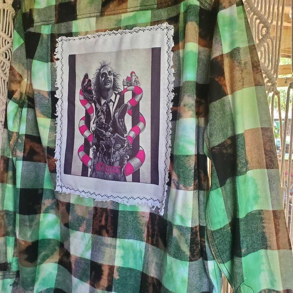 Beetlejuice Flannel - image 4