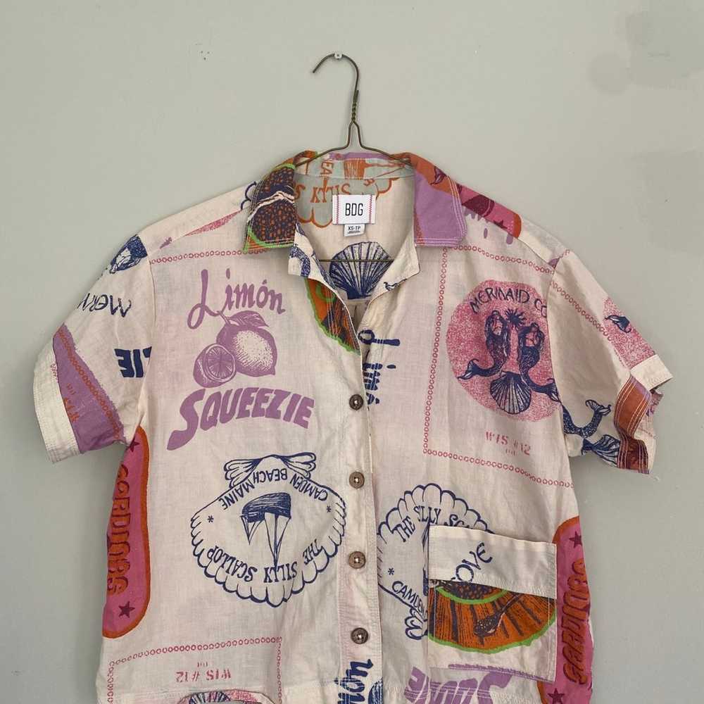 Urban Outfitters BDG Del Rey Souvenir Button Down… - image 6