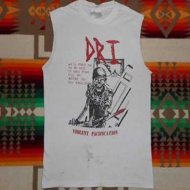 Vintage D.R.I. Violent Pacification T Shirt Corro… - image 1