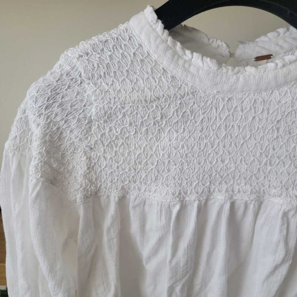 Free people White blouse gothic lolita Victoria - image 3