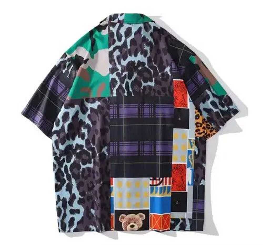 Custom × Japanese Brand × Vintage Patchwork Leopa… - image 2