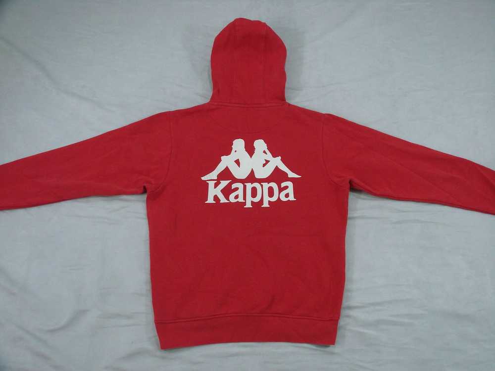 Japanese Brand × Kappa Kappa hoodie big logo - image 1