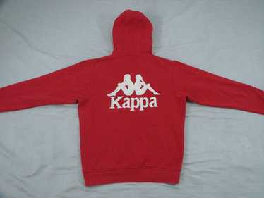 Japanese Brand × Kappa Kappa hoodie big logo - image 1