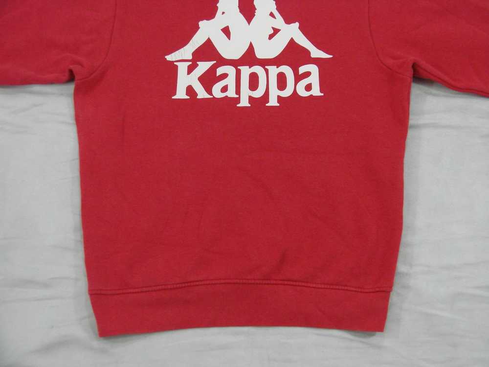 Japanese Brand × Kappa Kappa hoodie big logo - image 4