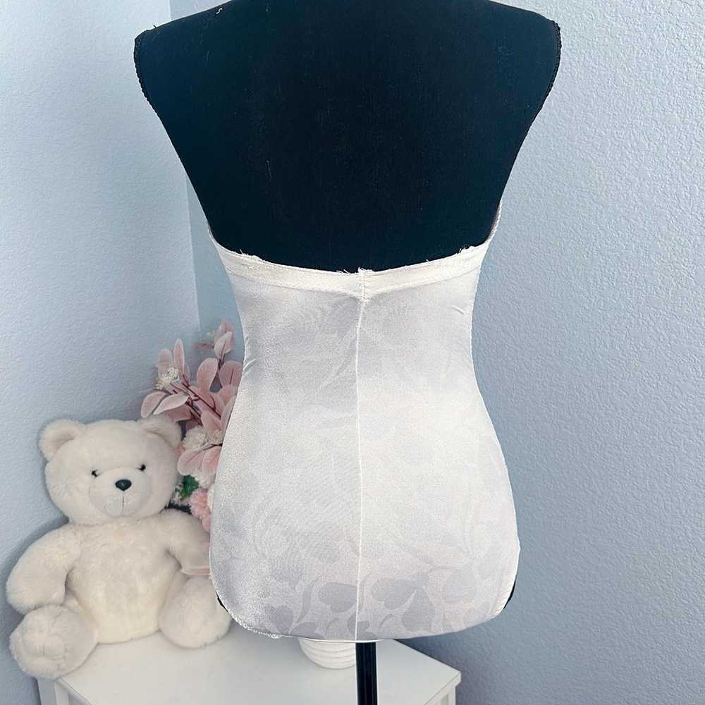 Vintage Flexees White Strapless Corset Bustier Bo… - image 5