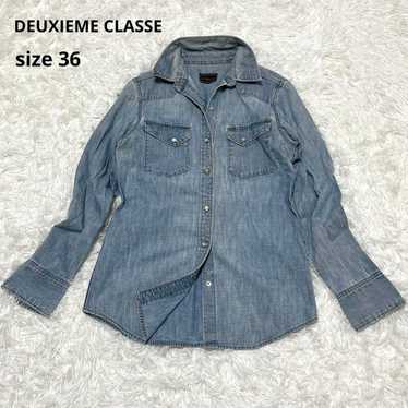 DEUXIEME CLASSE Tangari Shirt Denim Shirt 36 S - image 1