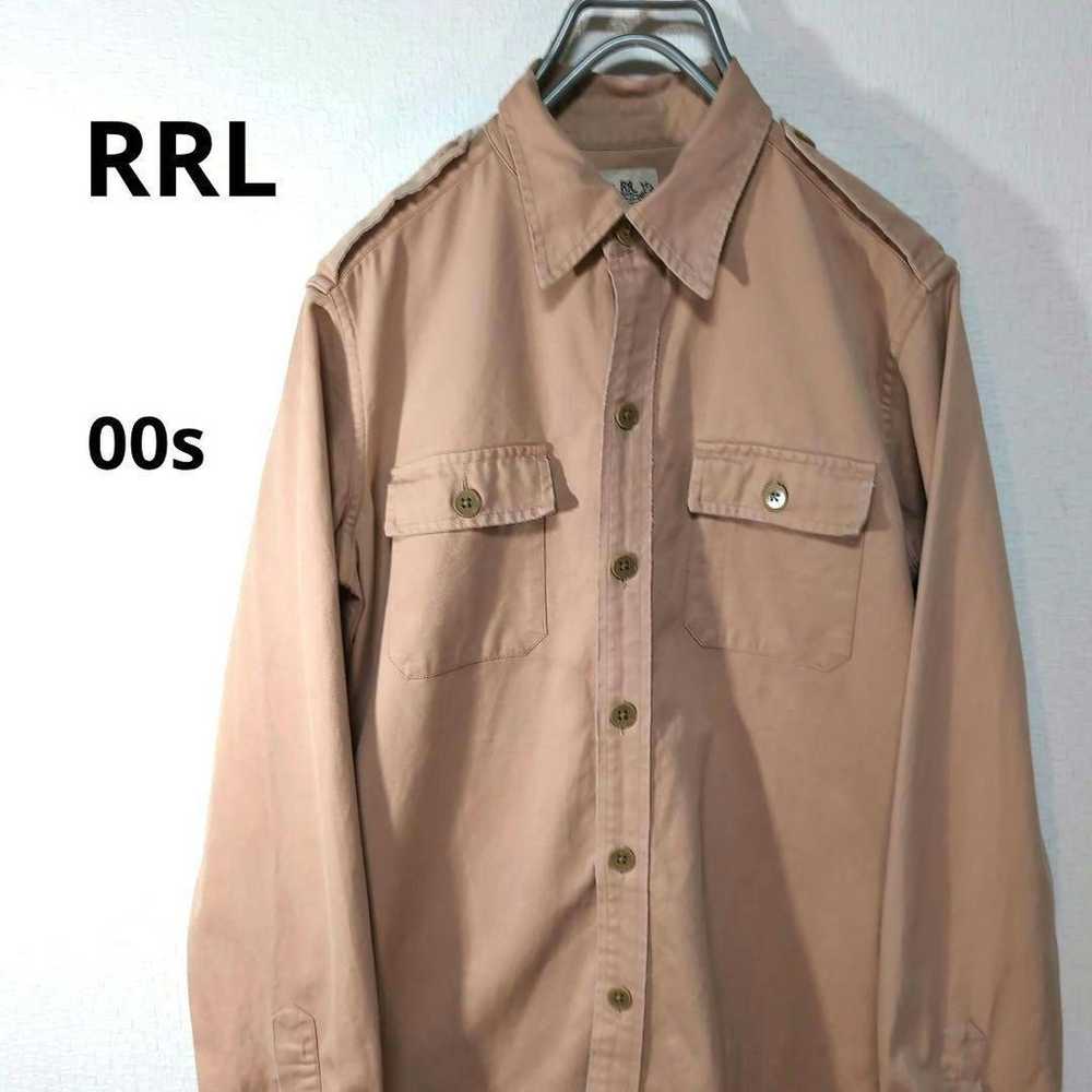 RRL Ralph Lauren Safari Shirt White Tag S Autumn … - image 1