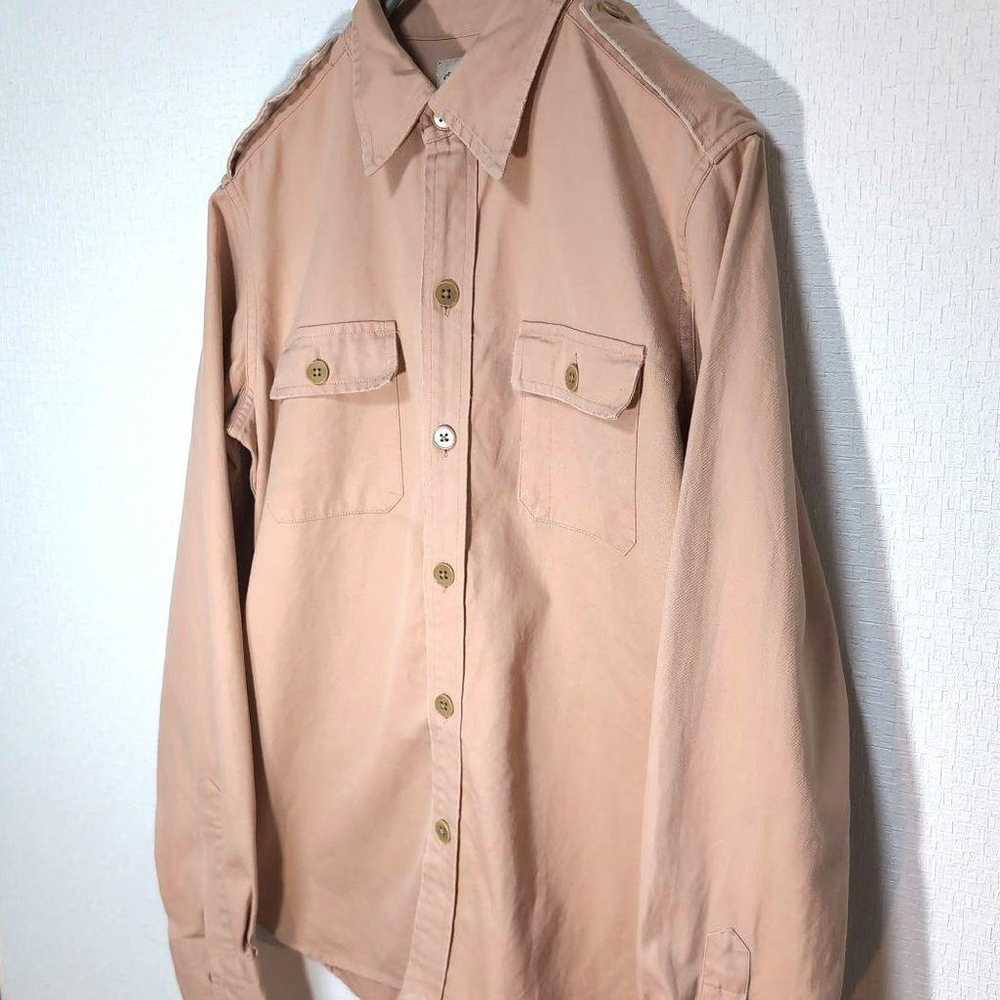 RRL Ralph Lauren Safari Shirt White Tag S Autumn … - image 3