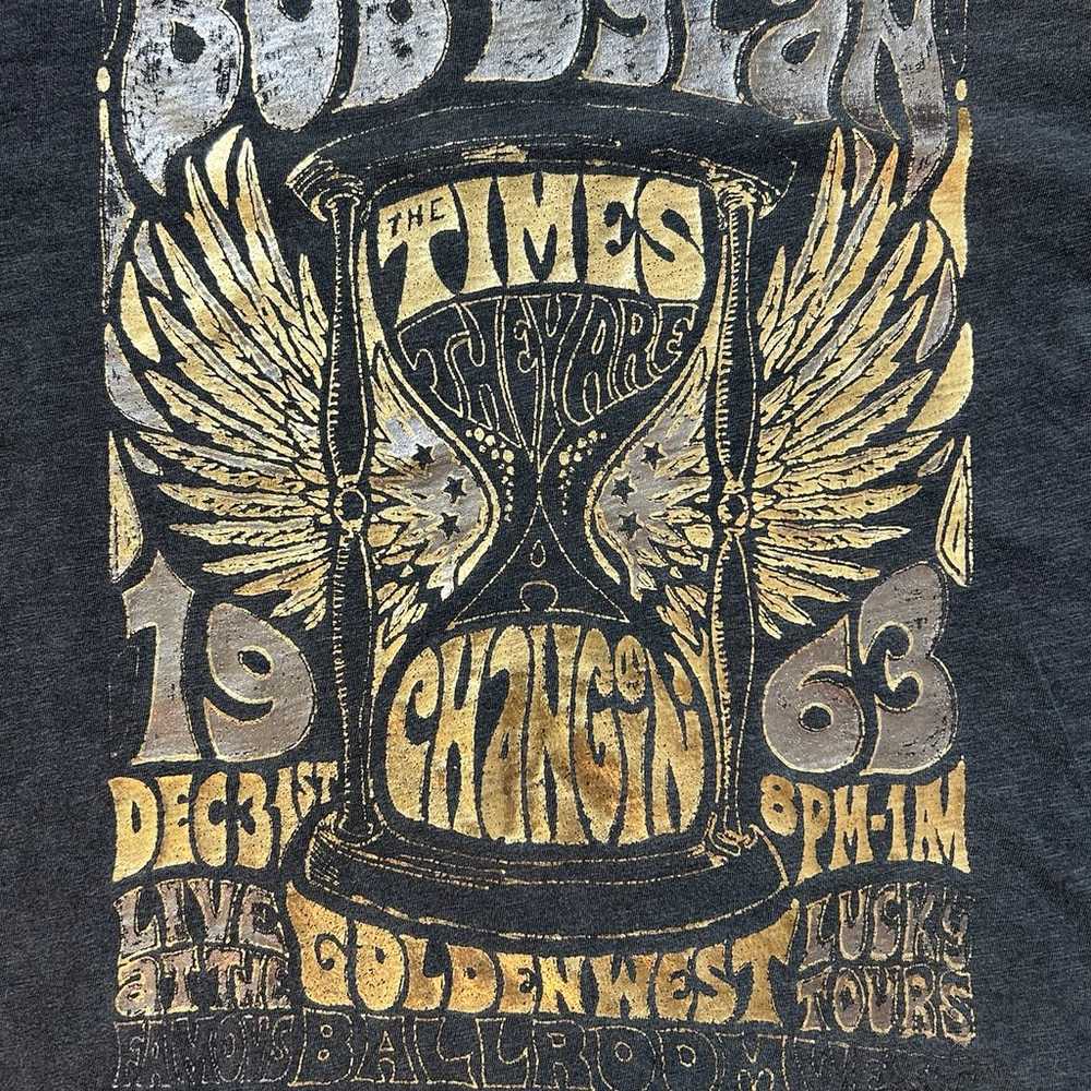 Lucky Brand Bob Dylan Times Are Changing Gold Bla… - image 2