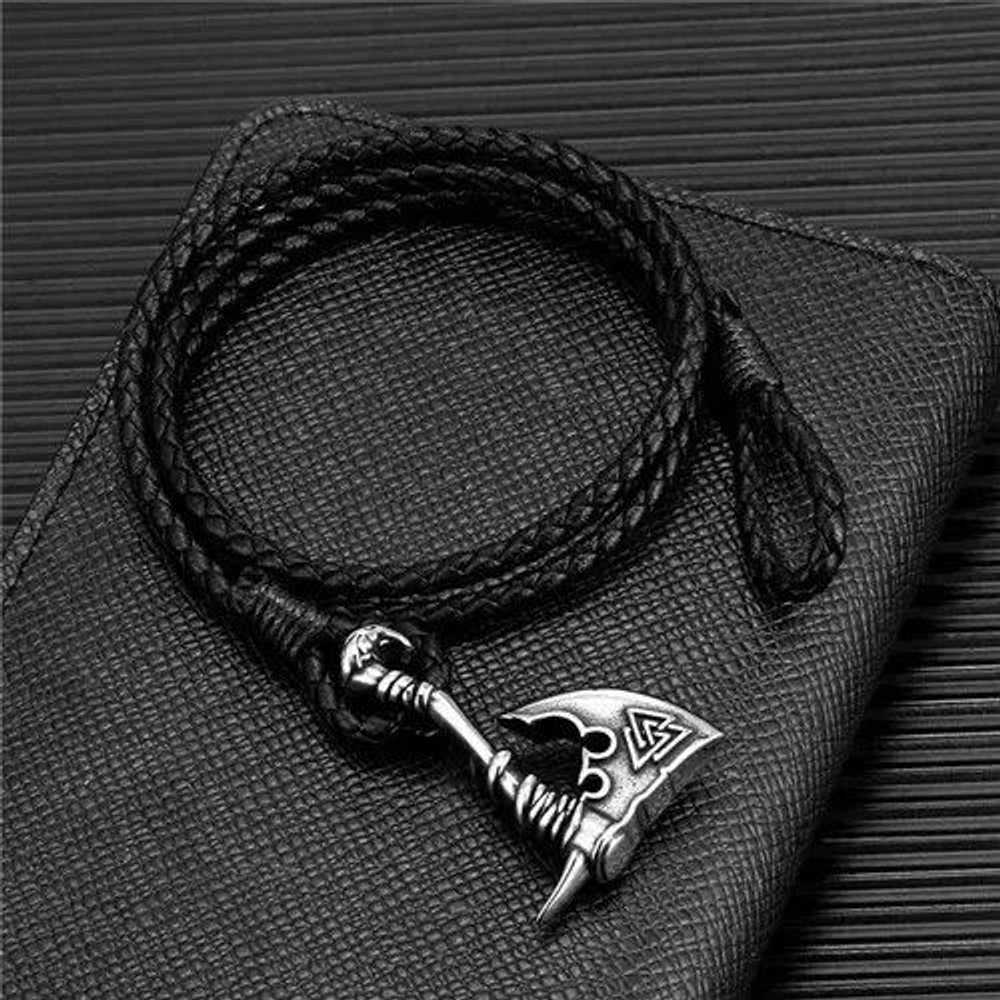 Jewelry × Streetwear × Vintage Axe Multilayer Cha… - image 3