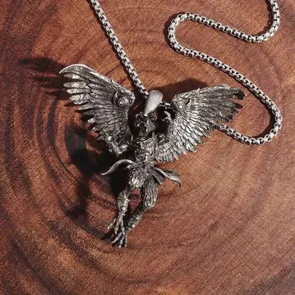 Jewelry × Streetwear × Vintage Bird Garuda Neckla… - image 3