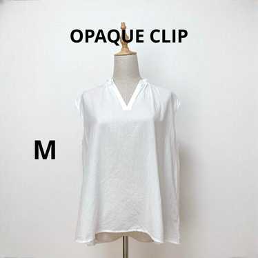 OPAQUE CLIP Opaque Dot Clip Sleeveless Top Cotton